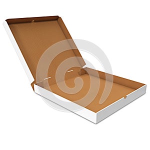 Open pizza box