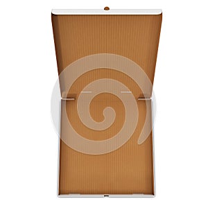 Open pizza box