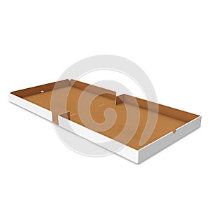 Open pizza box