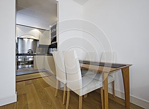 Open plan kitchen