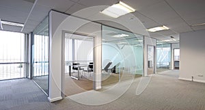 Open plan office