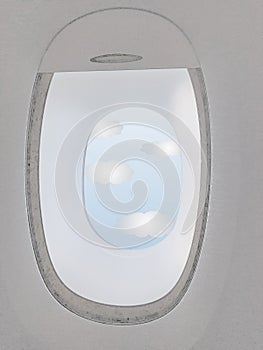 Open Plane window shade