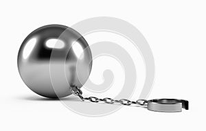 Open prisoner shackle