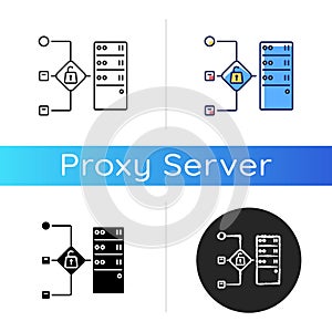 Open proxy icon