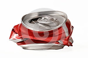 Open red can