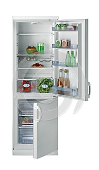 Open refrigerator photo