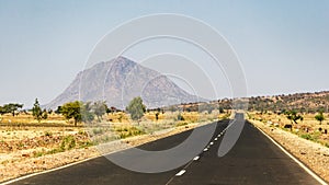 An open road in Ethiopia