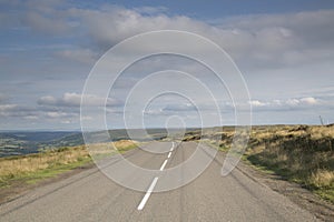 Open Road, North Yorkshire Moors; England