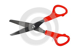 Open scissors