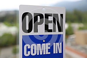 Open Sign