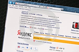 Open site of SEO Yandex