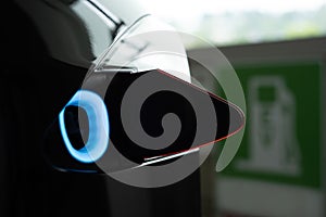 Open socket of an electric car