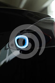 Open socket of an electric car