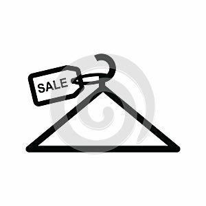 Open Tag icon vector