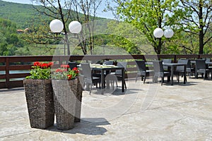 Open terrace