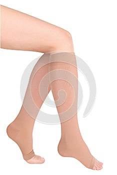 Open toe calves. Compression Hosiery. Medical stockings, tights, socks, calves and sleeves for varicose veins