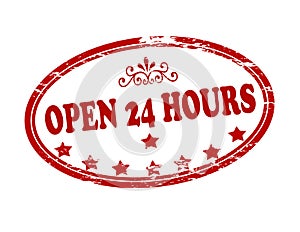 Open twenty four hours