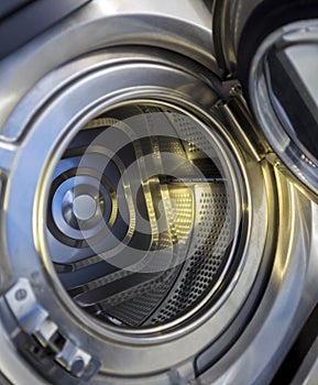 Open washing machine