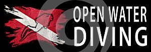 Open Water Diving, Diver Down Flag, Scuba flag