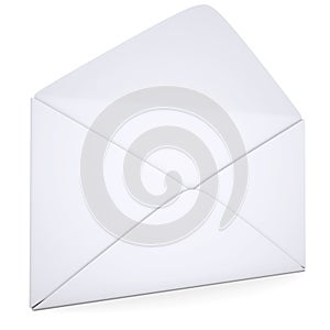 Open white envelope