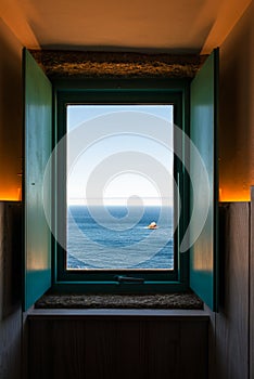 Open window to the end of the world in Finisterre
