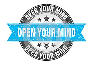 Open your mind stamp