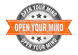 open your mind stamp