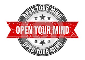 open your mind stamp