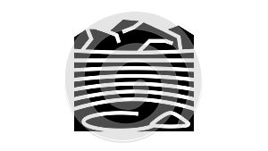 opencast goldmine glyph icon animation