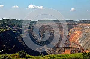 Opencast mine