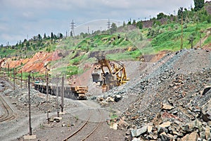 Opencast mining