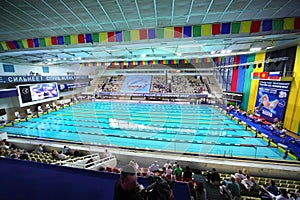 Opened championship of Russia on swimming