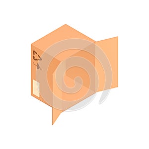 Opened Doors Box Composition