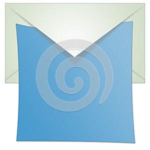 Opened Envelope Illustration