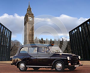 Opened gate of Big Ben & Parliament House.