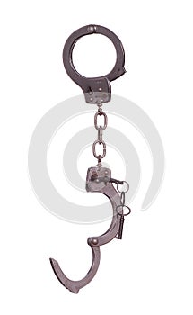 Opened handcuff