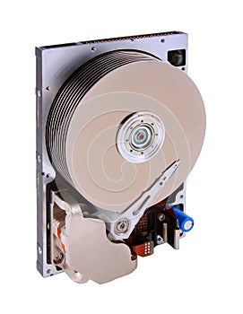 Opened Hard drive