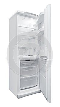 Opened Refrigerator