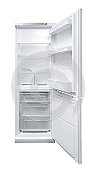 Opened Refrigerator