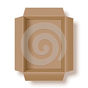 Opened Shipping Box