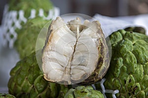 Opened Sugar apple or Fruta de Conde [Earl Fruit photo