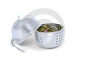 Opened tea Strainer