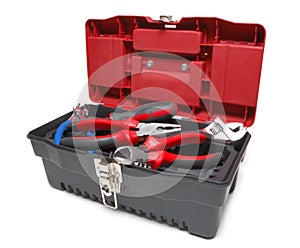 Opened toolbox