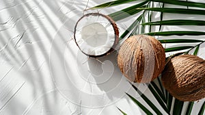 The Fresh Cut Coconuts.AI generated image