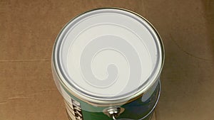 Opening A Can Of Paint