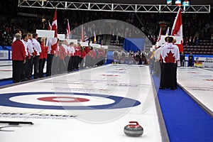 Opening Ceremonies Photos, World Cup of Curling