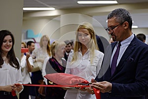 Opening ceremony of new academic building of Higher School of Economics