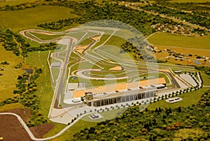 Opening of the construction of Moscow Raceway