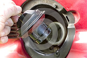 Opening A Locked Gas Cap