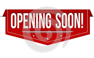 Opening soon banner design